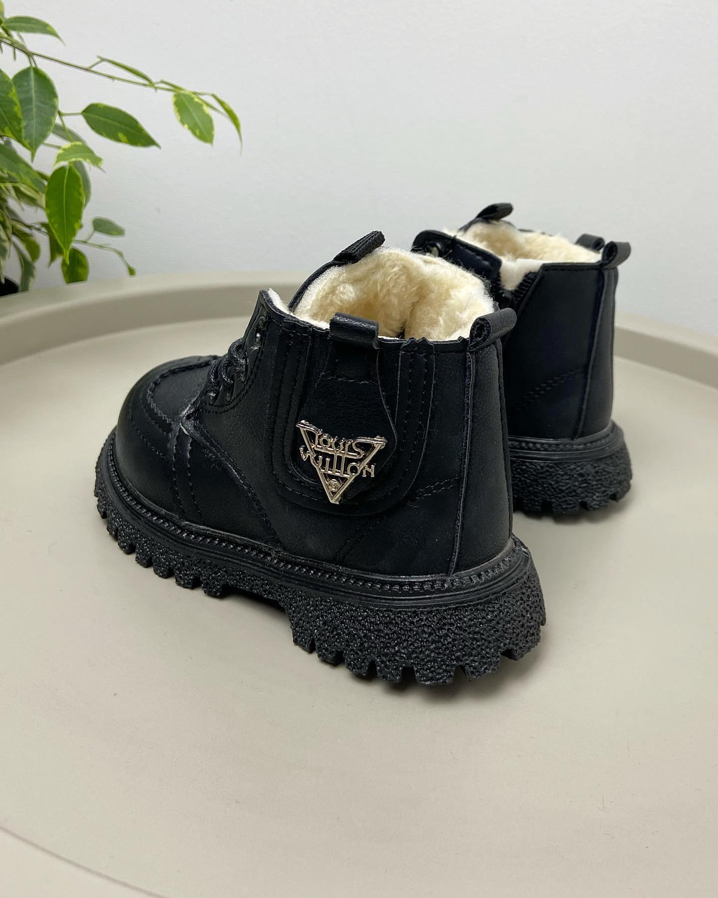 Ботинки зимние детские р. 24 Черный (669) - фото 5 Ботинки зимние детские р. 24 Черный (669) - фото 5