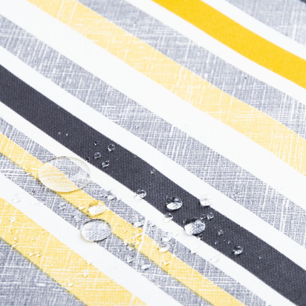 Ткань декоративная Полоса с водоотталкивающей пропиткой V-04 Желтый (22698)