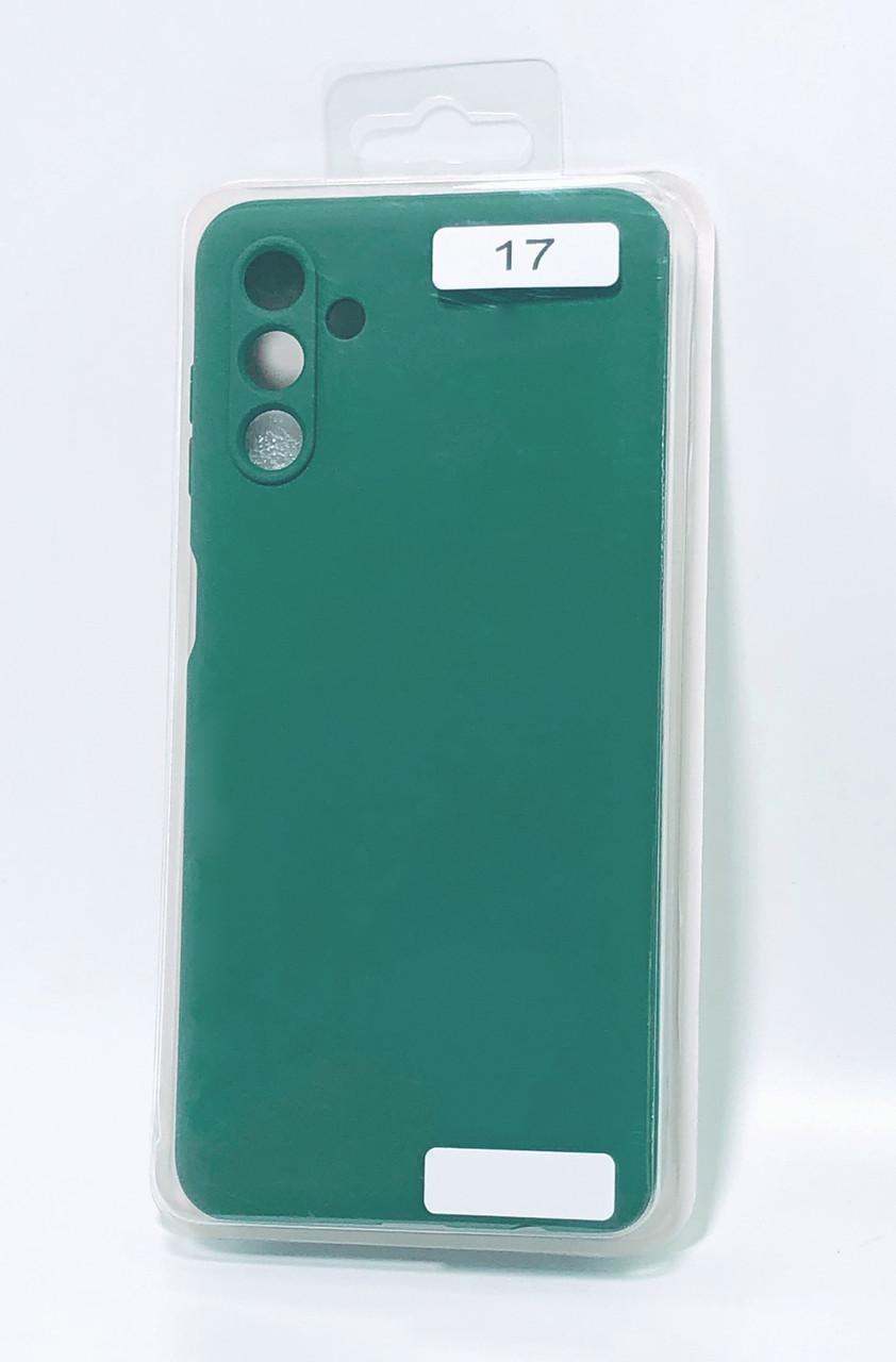 Чохол для телефону Samsung A55 Silicone FULL No17 Dark green (4you)