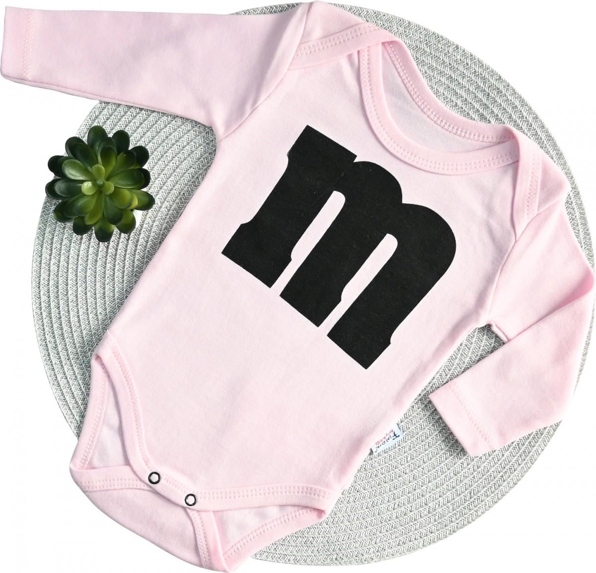 Боди Findik M&M's 68 см Розовый