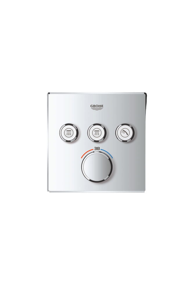 Термостат прихованого монтажу Grohe Grohtherm SmartControl на 3 споживача (29126000) - фото 1