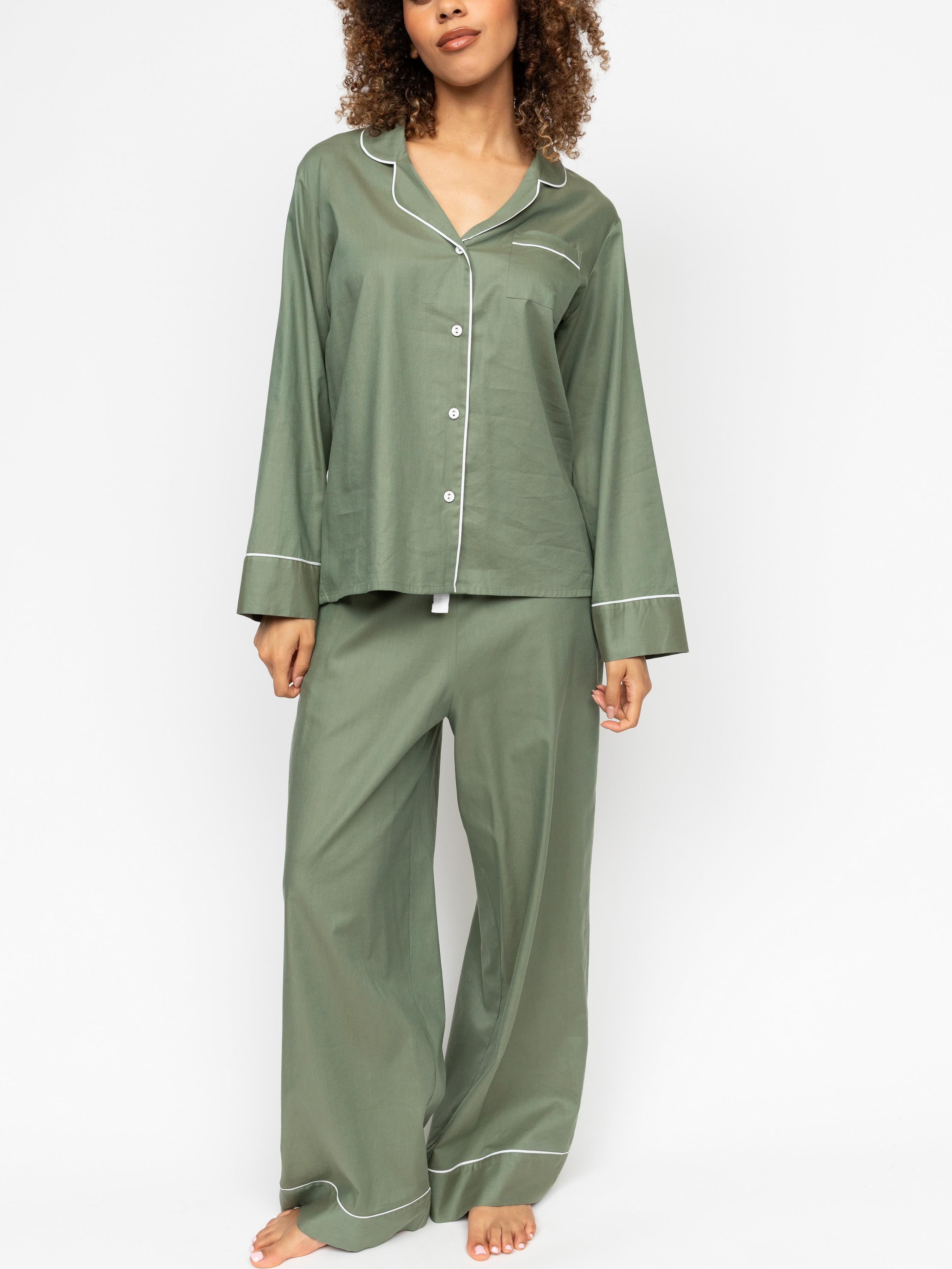 Пижама женская CYBERJAMMIES Hotel 0789_SAG 20/3XL Зеленый (5051877568914)