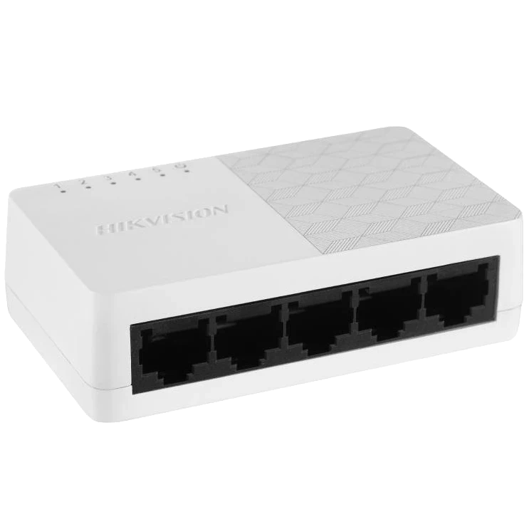 Комутатор 5 портів некерований Hikvision DS-3E0505D-O 1000M (2863456229)