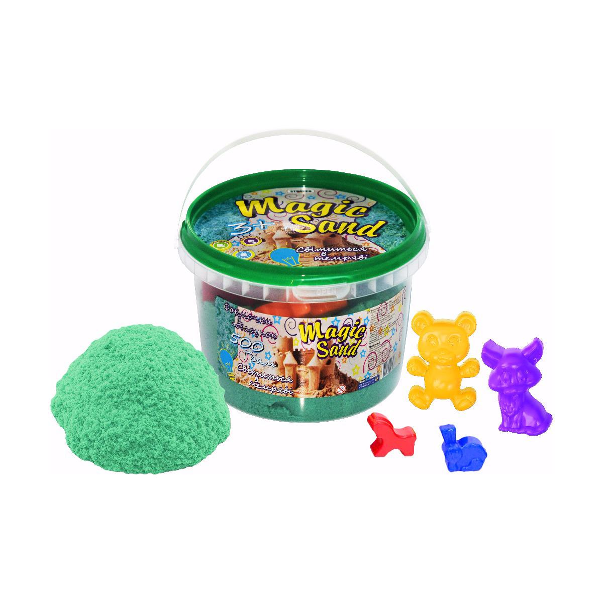 Кинетический песок Strateg Magic Sand 500 г светится в темноте в ведре Мятный (371-8) Кинетический песок Strateg Magic Sand 500 г светится в темноте в ведре Мятный (371-8)