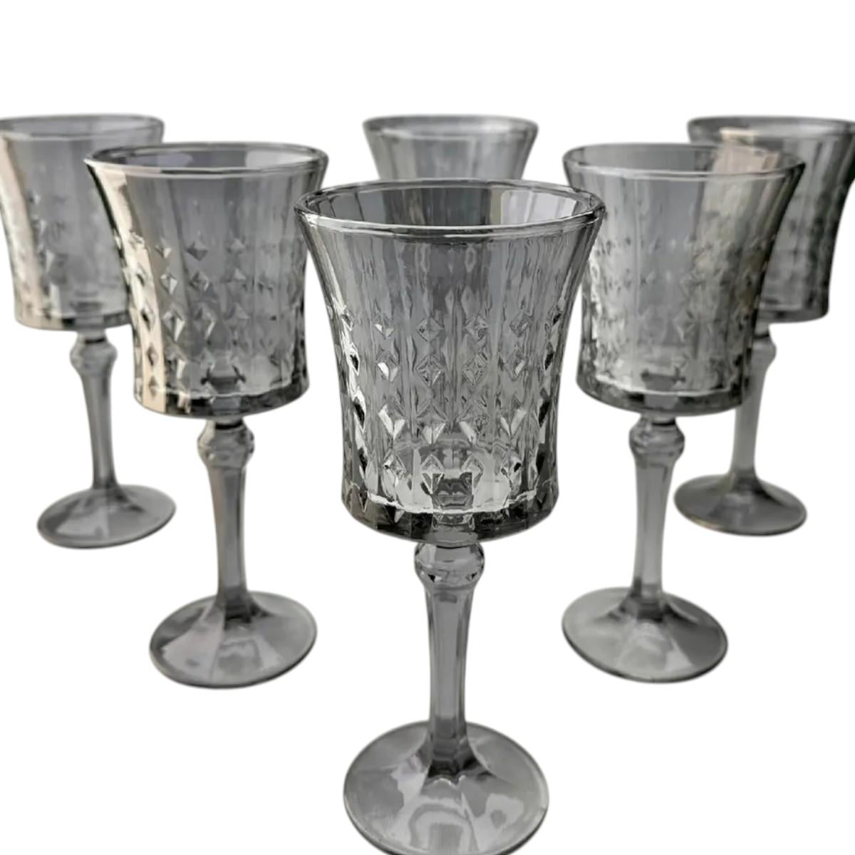 Набор бокалов для вина Jiuxiang Glassware 6 шт. 180 мл (81H190 JX)