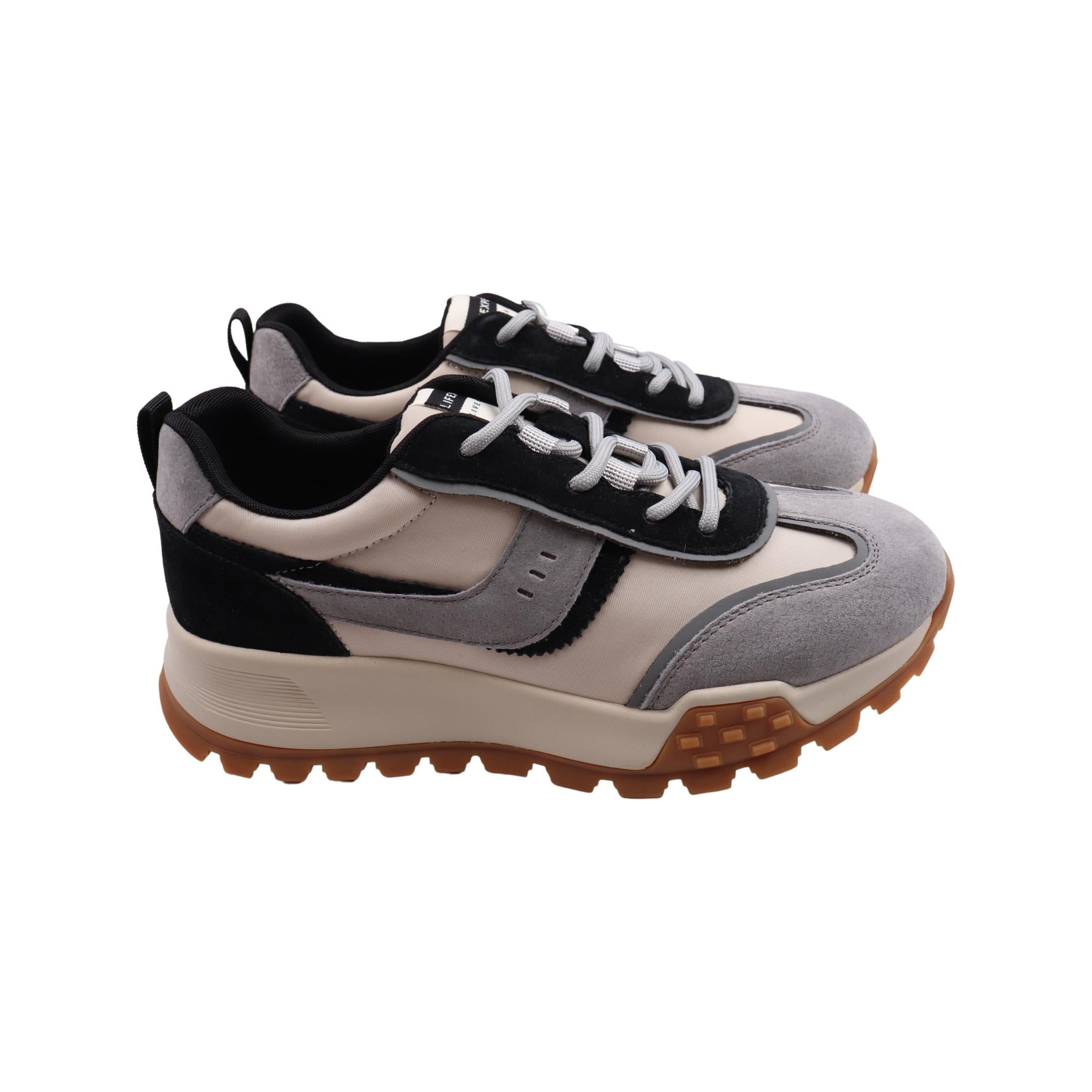 Кроссовки женские Li Fexpert из текстиля р. 39 Черный (1221-23DK)