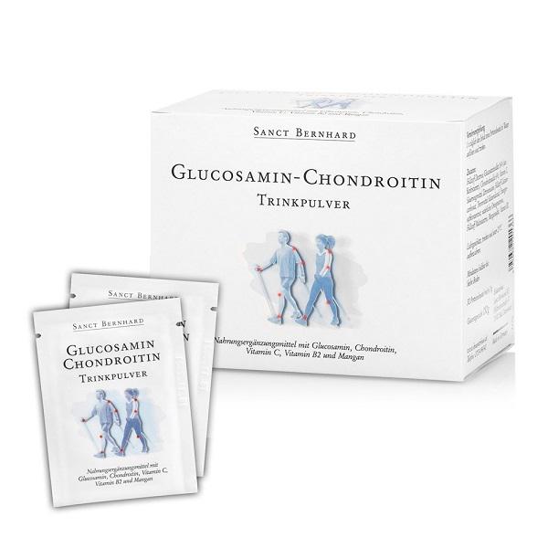 Натуральная добавка для суставов и связок Sanct Bernhard Glucosamin-Chondroitin Citrus 30 шт. х 5 г (000020588)