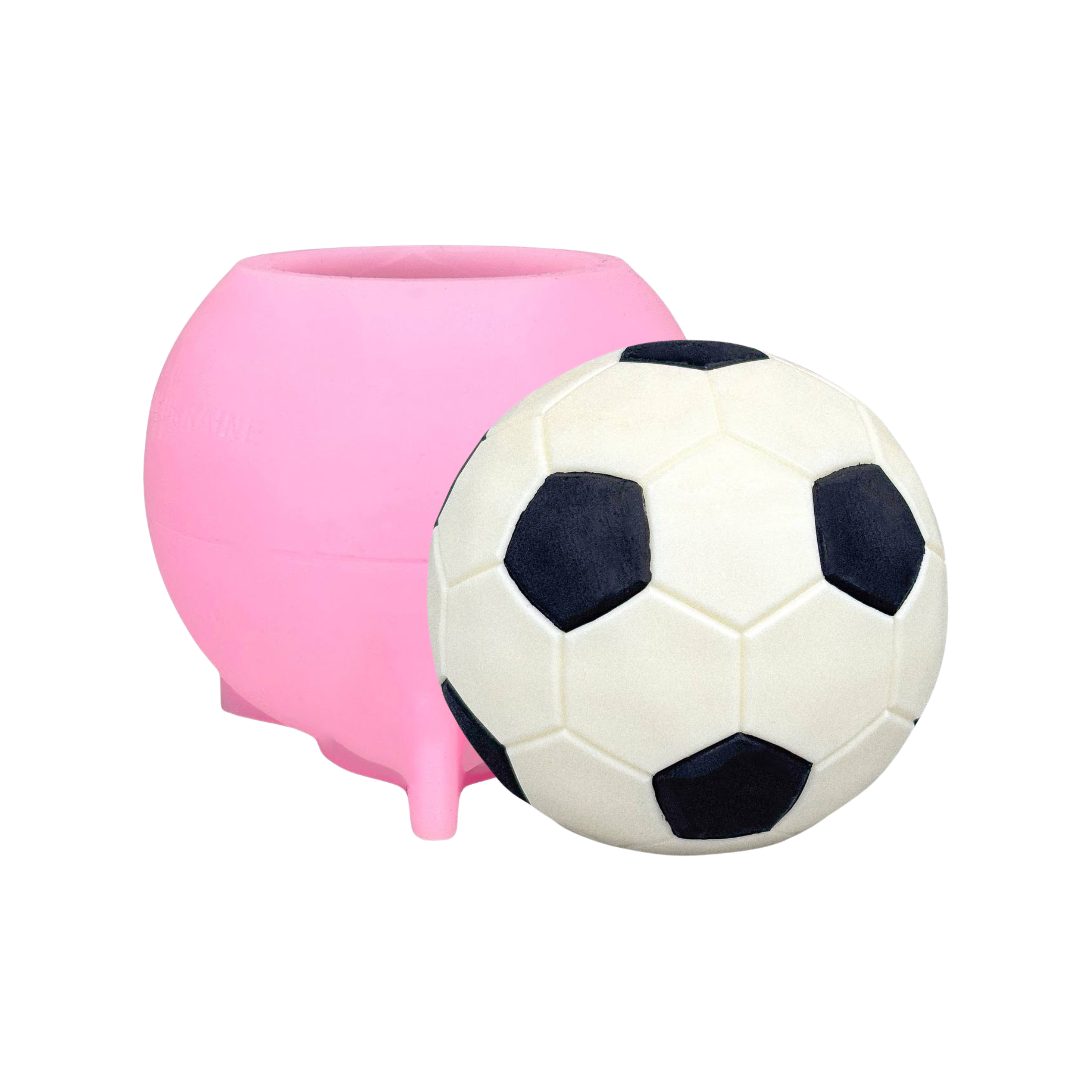 Молд силиконовый Футбольный мяч-3 (12734)