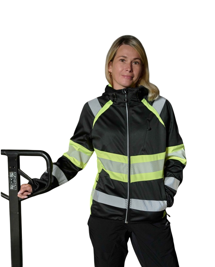 Куртка захисна софтшел з деталями HI-VIS 2XL (36244073)