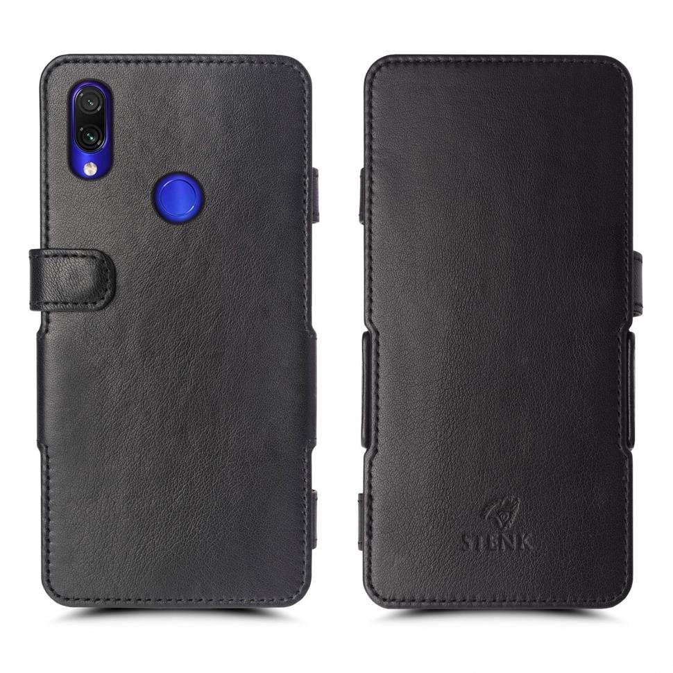 Чехол книжка Stenk Prime для Xiaomi Redmi Note 7 Черный (62585)