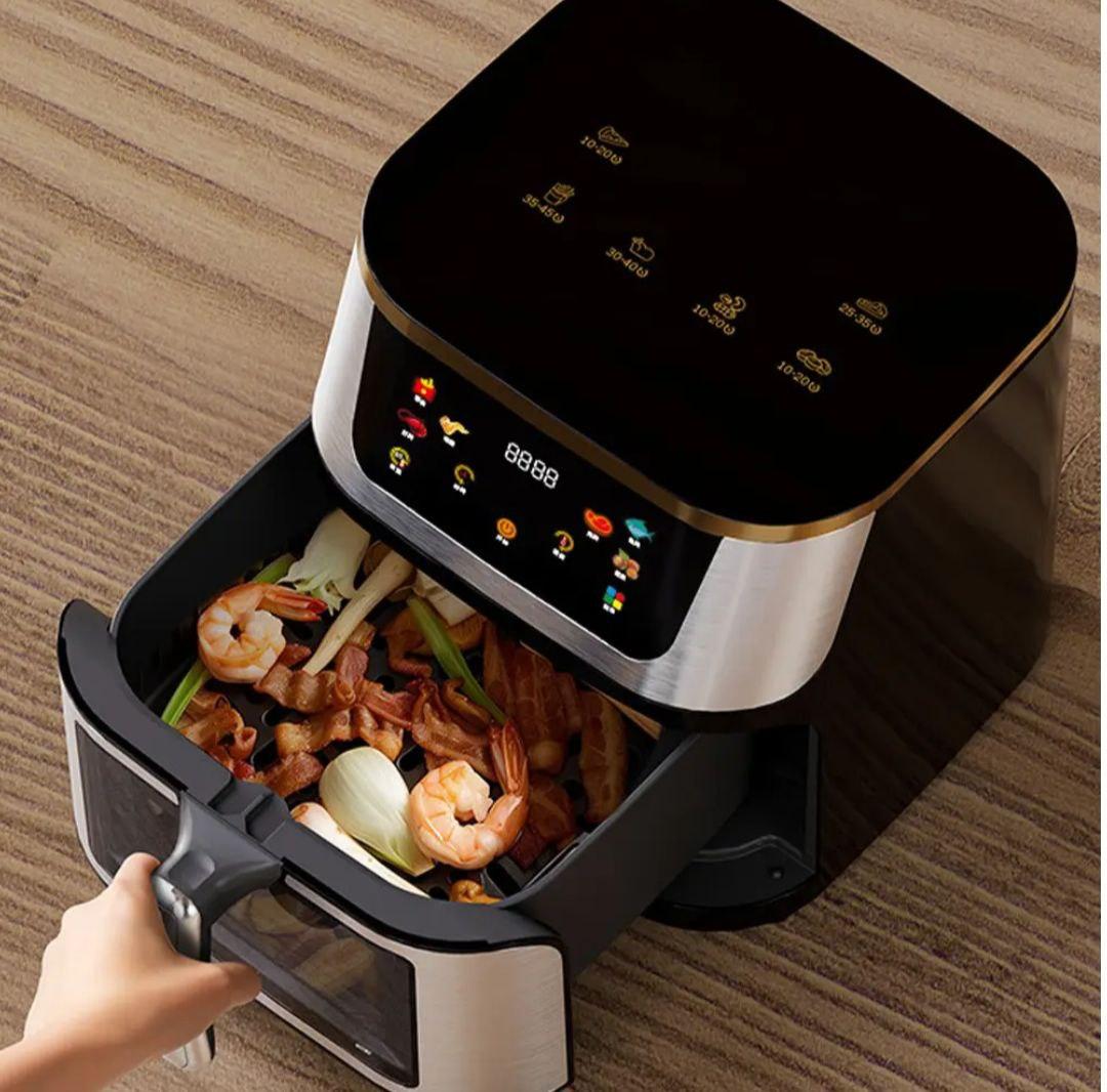 Аерогриль-мультипіч Henschll HS-013 12 л 3600 Вт (HS-013) - фото 7 Аерогриль-мультипіч Henschll HS-013 12 л 3600 Вт (HS-013) - фото 7