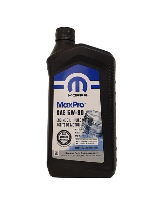Моторное масло Mopar MaxPro SP GF-6A 5W-30 0,946 л (68218920AB)