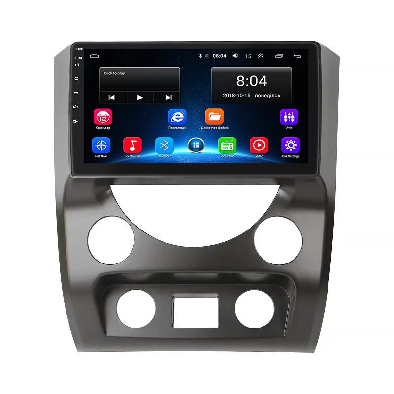 Магнитола штатная Lesko 9" для SsangYong Rexton III 2012-2017 2/32Gb Wi-Fi GPS Base