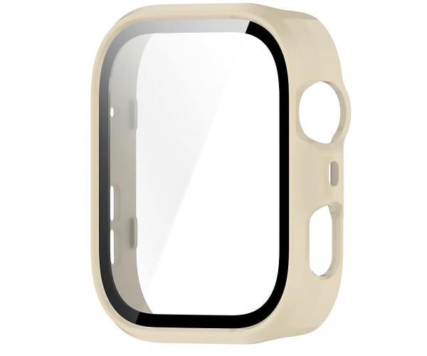 Чехол с защитным стеклом Protective Cover with Glass для Huawei Fit 4 Pro Кремовый