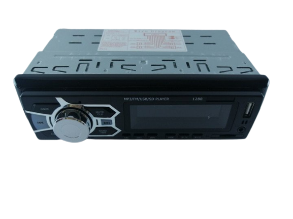 Автомагнитола 1288 1DIN UKC 1288 USB + FM 4x50W Черный (LP-90998_418)