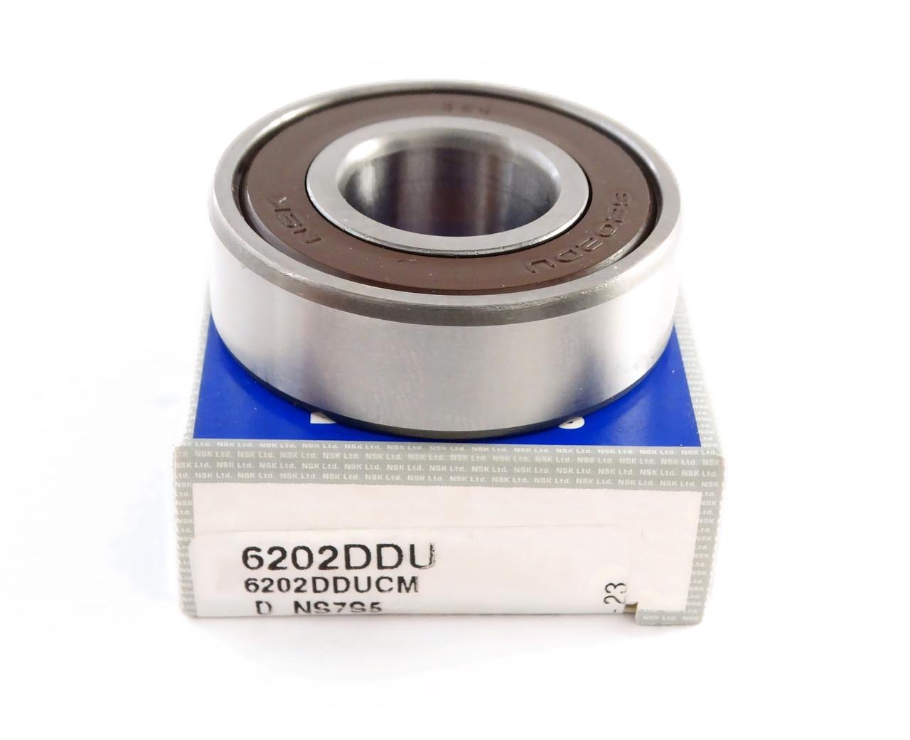 Подшипник NSK 6202 DDU по ISO-6202 2RS 15х35х11 мм (29502827) - фото 2