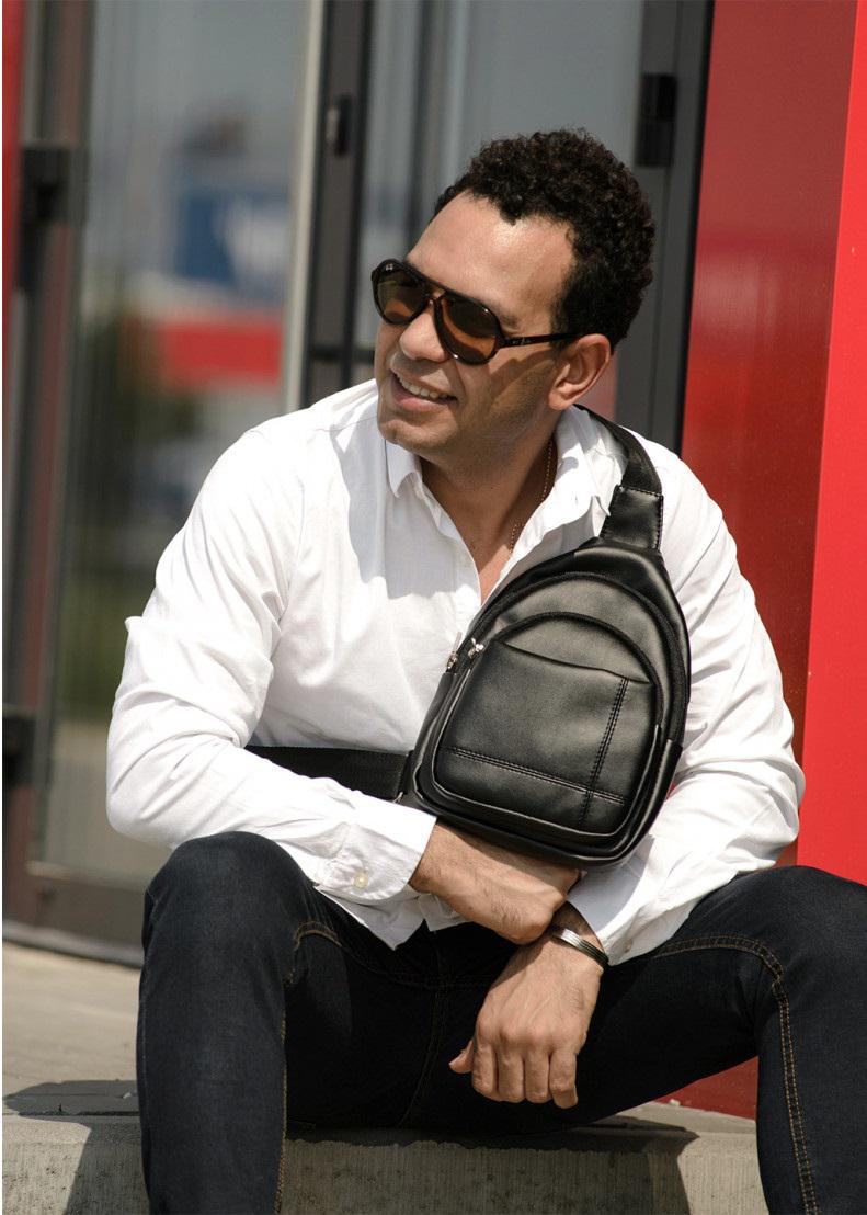 Сумка через плечо слинг Sambag Brooklyn SSH Black (83111002) - фото 4 Сумка через плечо слинг Sambag Brooklyn SSH Black (83111002) - фото 4