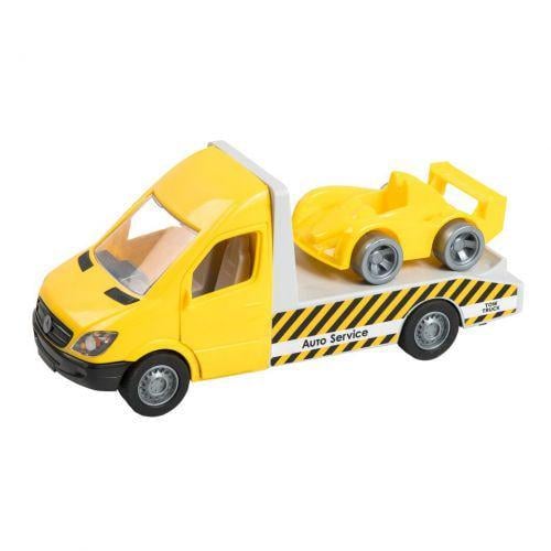 Машинка Mercedes-Benz Sprinter Евакуатор 10х24х8 см Yellow (197263)