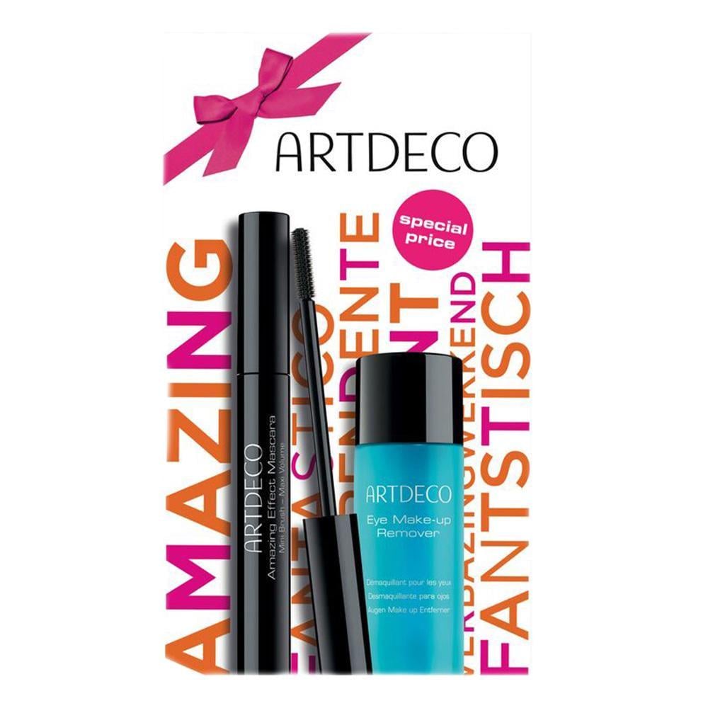 Тушь для ресниц Artdeco Amazing Effect 6 мл и средство для снятия макияжа Eye Make-up Remover 40 мл (404468)