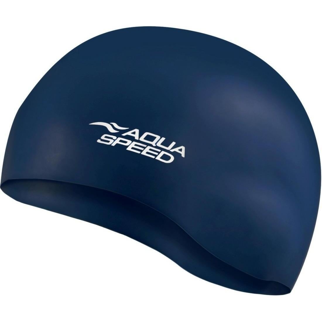 Шапочка для плавания Aqua Speed MONO Темно-синий (111-22)