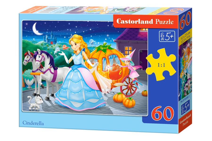 Пазли Castorland «Попелюшка» 60 деталей (B-06908) Пазли Castorland «Попелюшка» 60 деталей (B-06908)