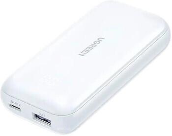 Повербанк 2-сторонняя зарядка UGREEN PB501 10000 mAh 30 W Two-way Белый (2332482190)