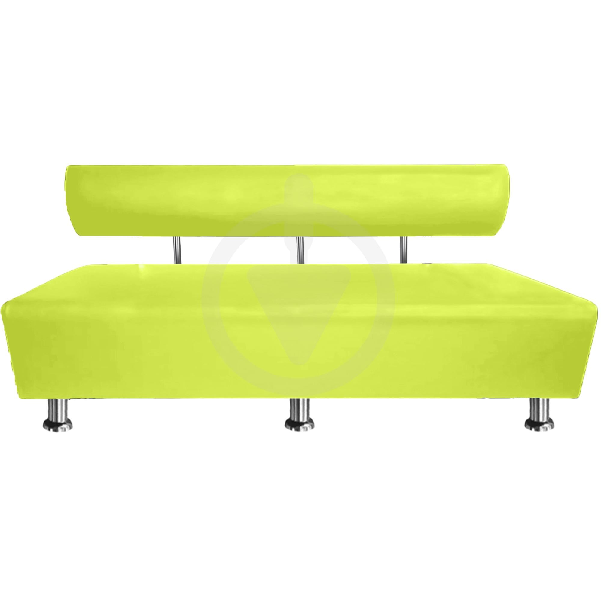 Диван офисный AVVS для ожидания/приемной 180 см с ножками 14 см Салатовый (25808362)