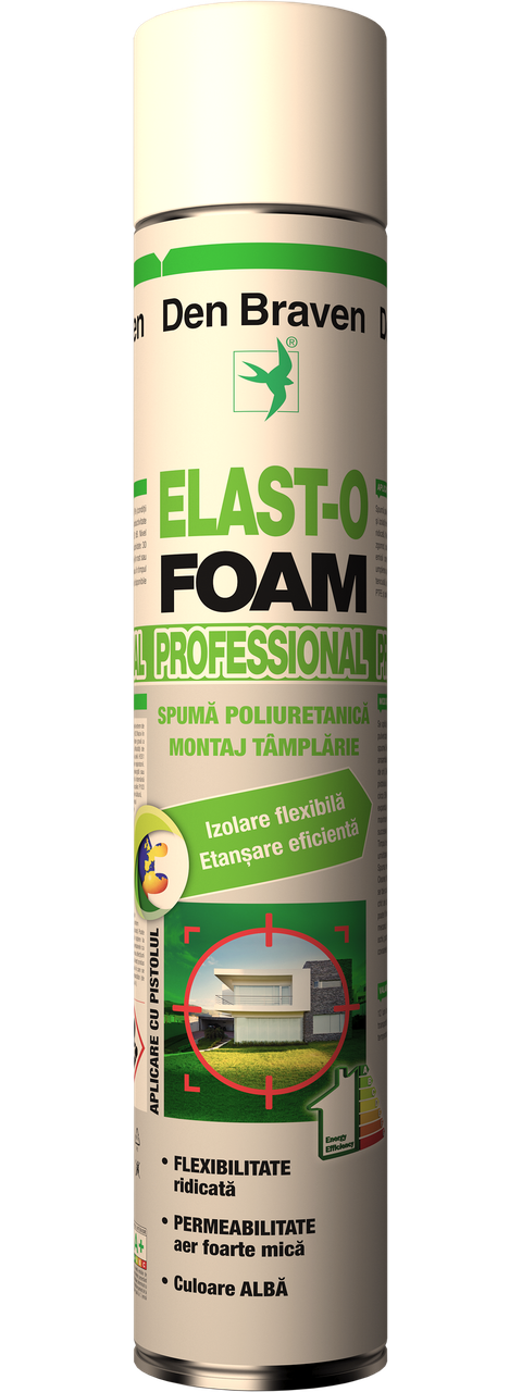 Пена монтажная эластичная Den Braven ZW Elast-O-Foam GG 750 мл (PU369362)
