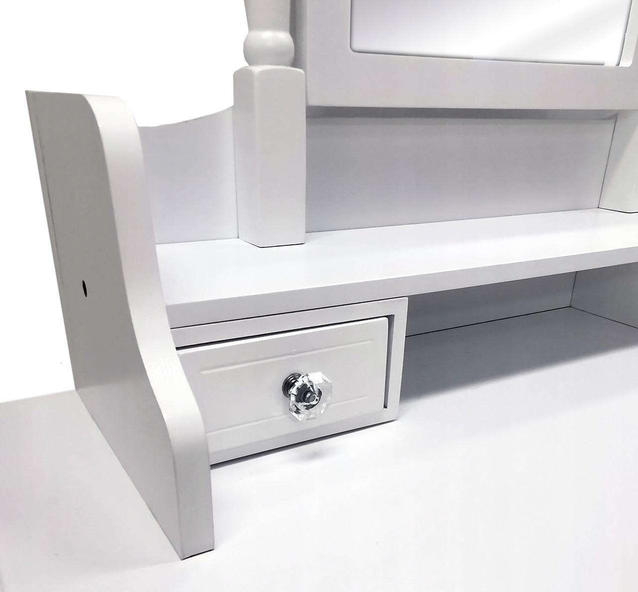 Туалетный столик Kontrast TL2102 White - фото 7 Туалетный столик Kontrast TL2102 White - фото 7