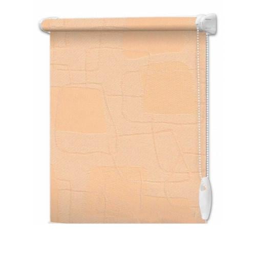 Рулонная штора Wenster Топаз 877 117,5х185 см открытого типа Бледно-оранжевый (510219770)