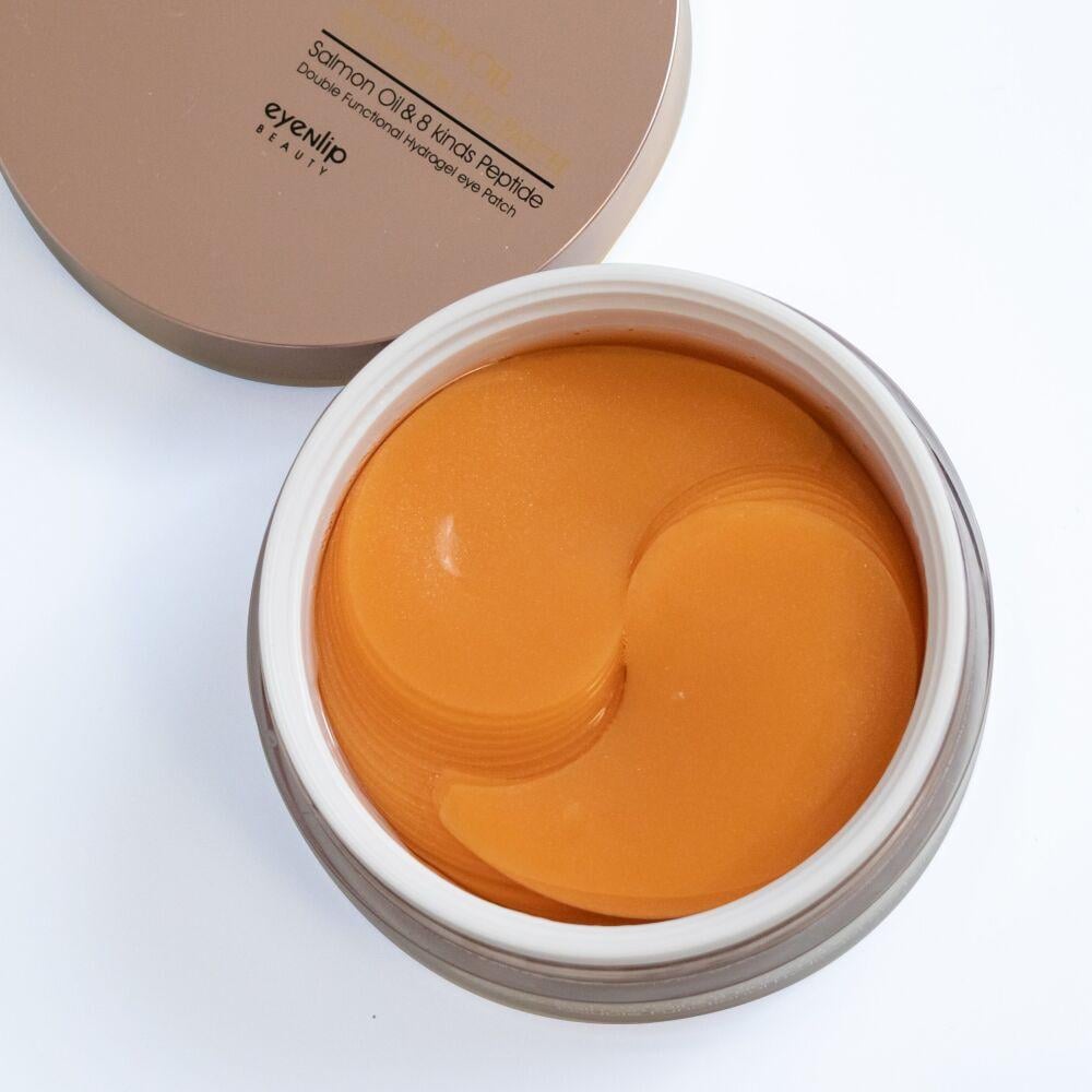 Патчи под глаза гидрогелевые Eyenlip Salmon Oil Nutrition Eye Patch с пептидами и лососевым маслом 60 шт. (1138823167)