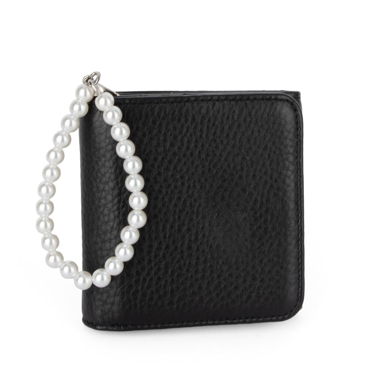 Кошелек женский маленький кожаный Fuerdanni 1831-166 Черный (2796776673)