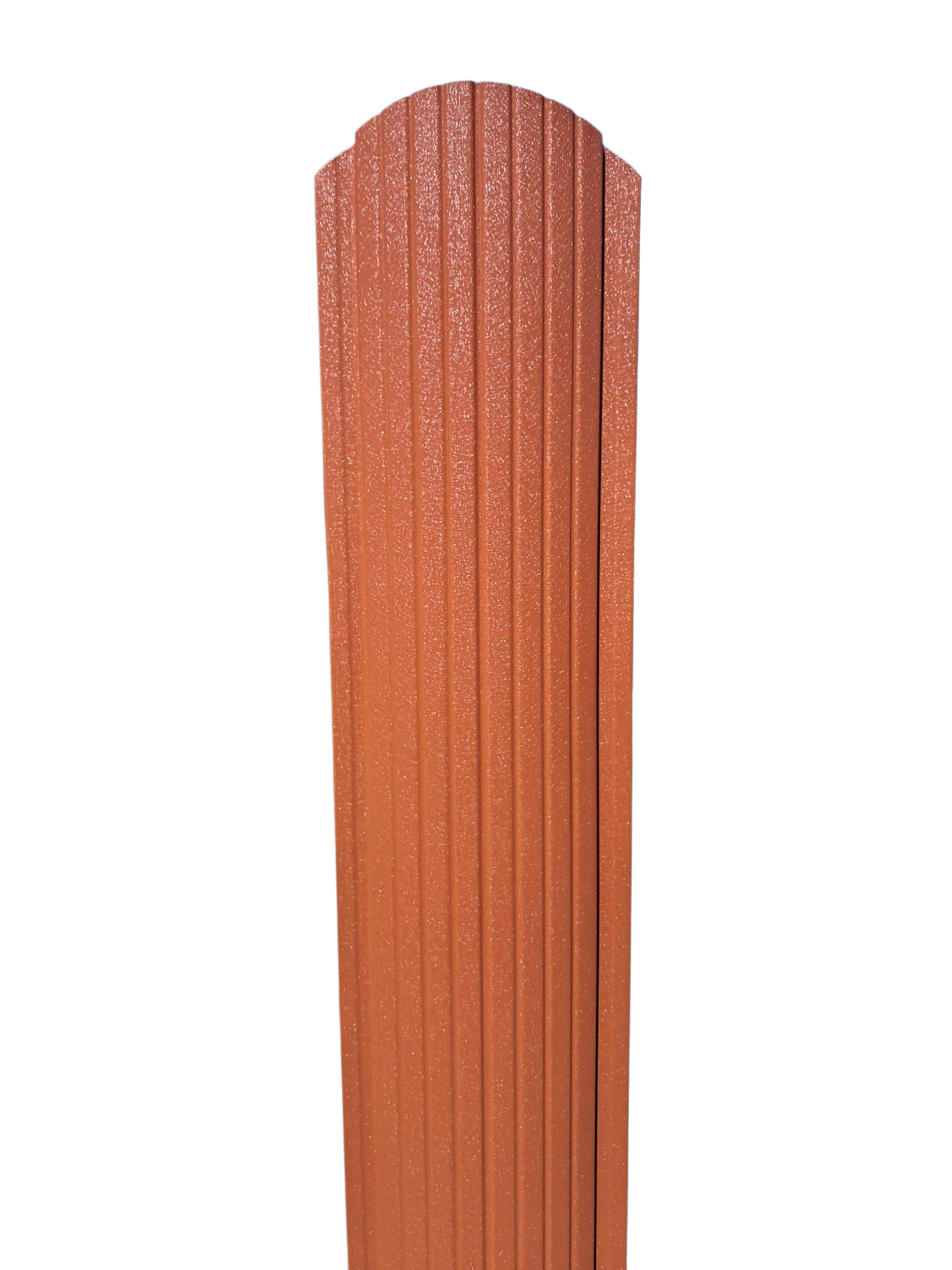 Штахетник металлический полукруглый усиленный 1,2 м 8004 (28583435)