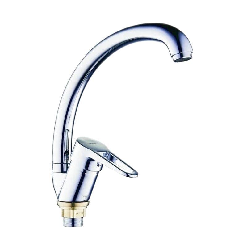 Смеситель для кухни Zegor PUD4-А045 с боковой ручкой на гайке (111388)