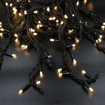 Гірлянда вулична UKC Бахрома на чорному дроті 120 LED IP65 5х0,6 м Теплий білий - фото 2 Гірлянда вулична UKC Бахрома на чорному дроті 120 LED IP65 5х0,6 м Теплий білий - фото 2