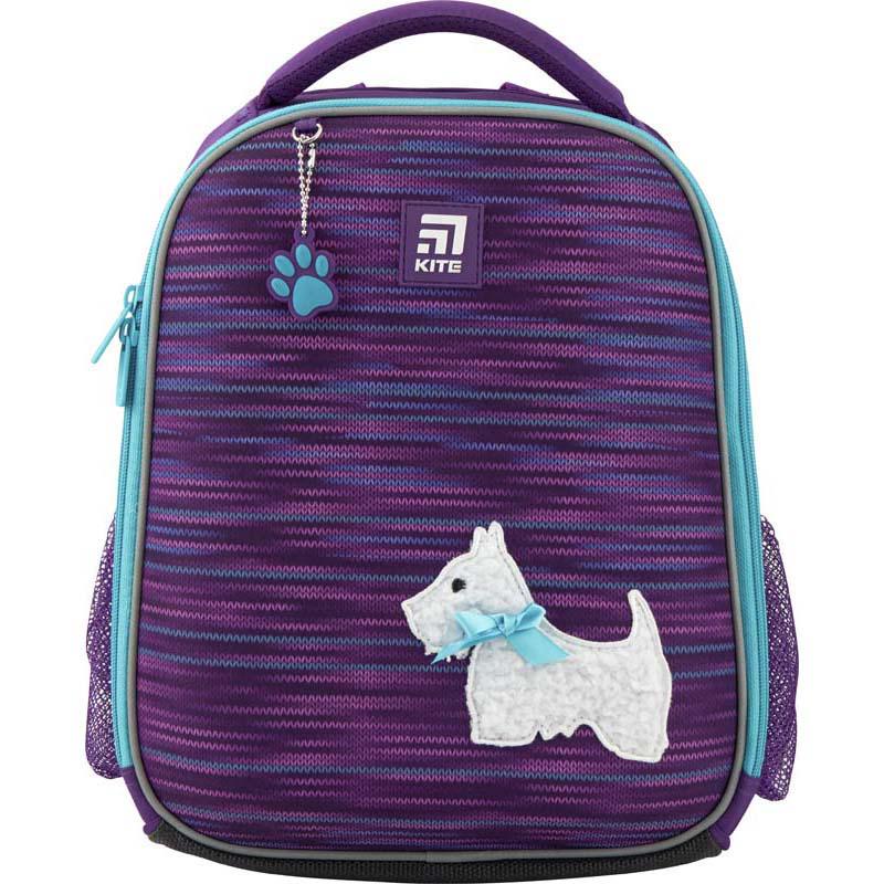Рюкзак школьный каркасный KITE Cute puppy 35x26x13,5 см 6-15 л Фиолетовый (K20-555S-3)