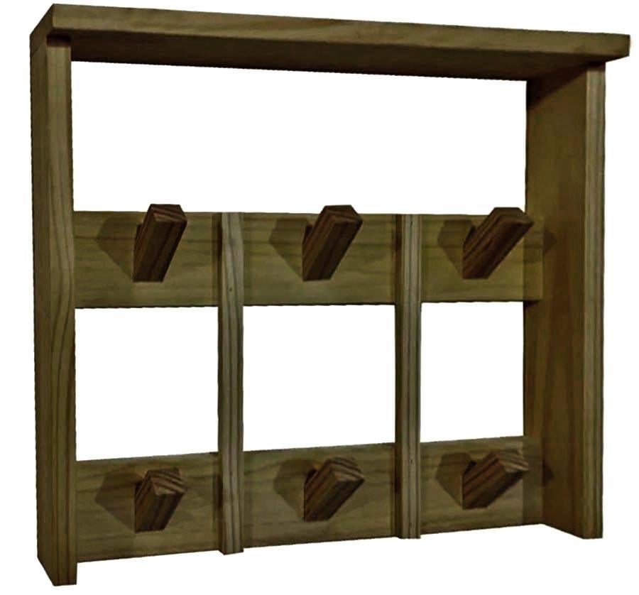 Вешалка для сумок из дерева Эльтартер Мускат (ВСУ-005007)