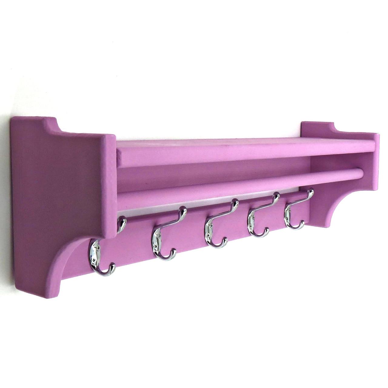 Вешалка для одежды из дерева Гамильтон 5 Флокс (ВДО-501055)