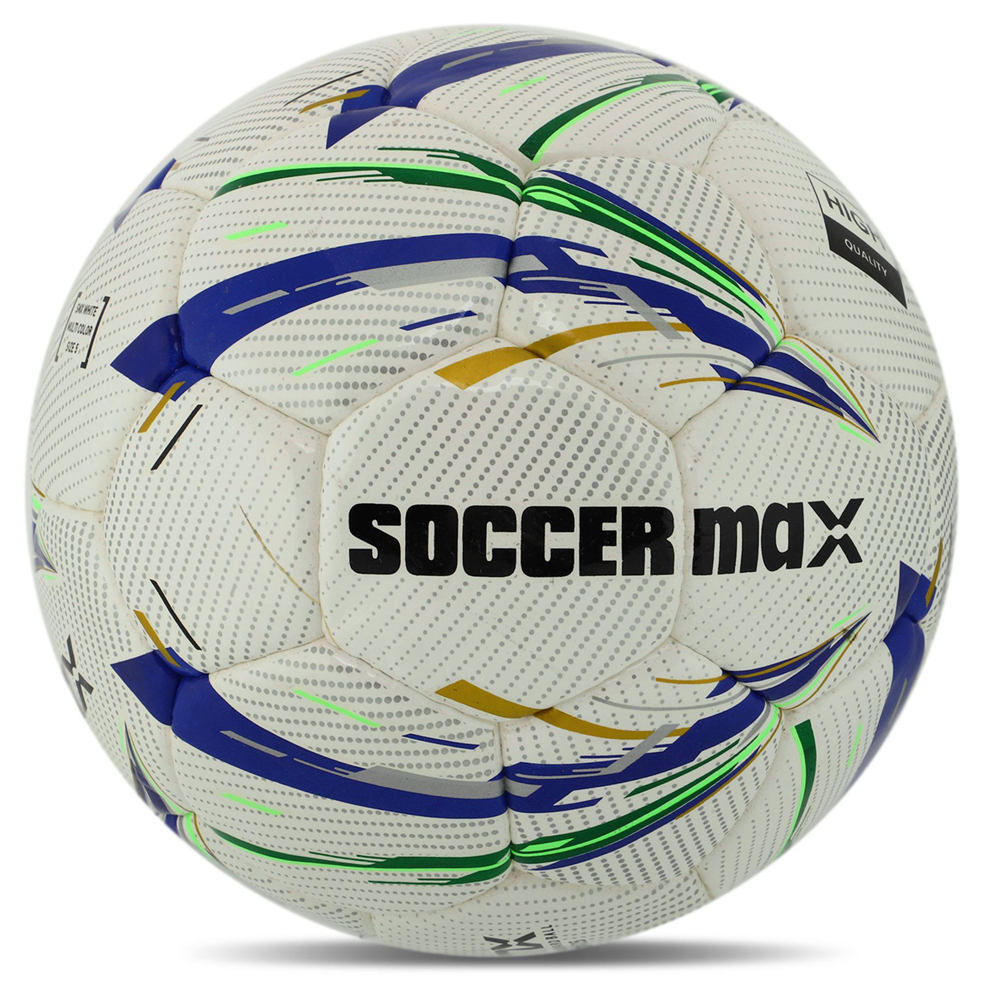 Футбольный мяч SOCCERMAX FB-8070 №5 PU Белый/Синий