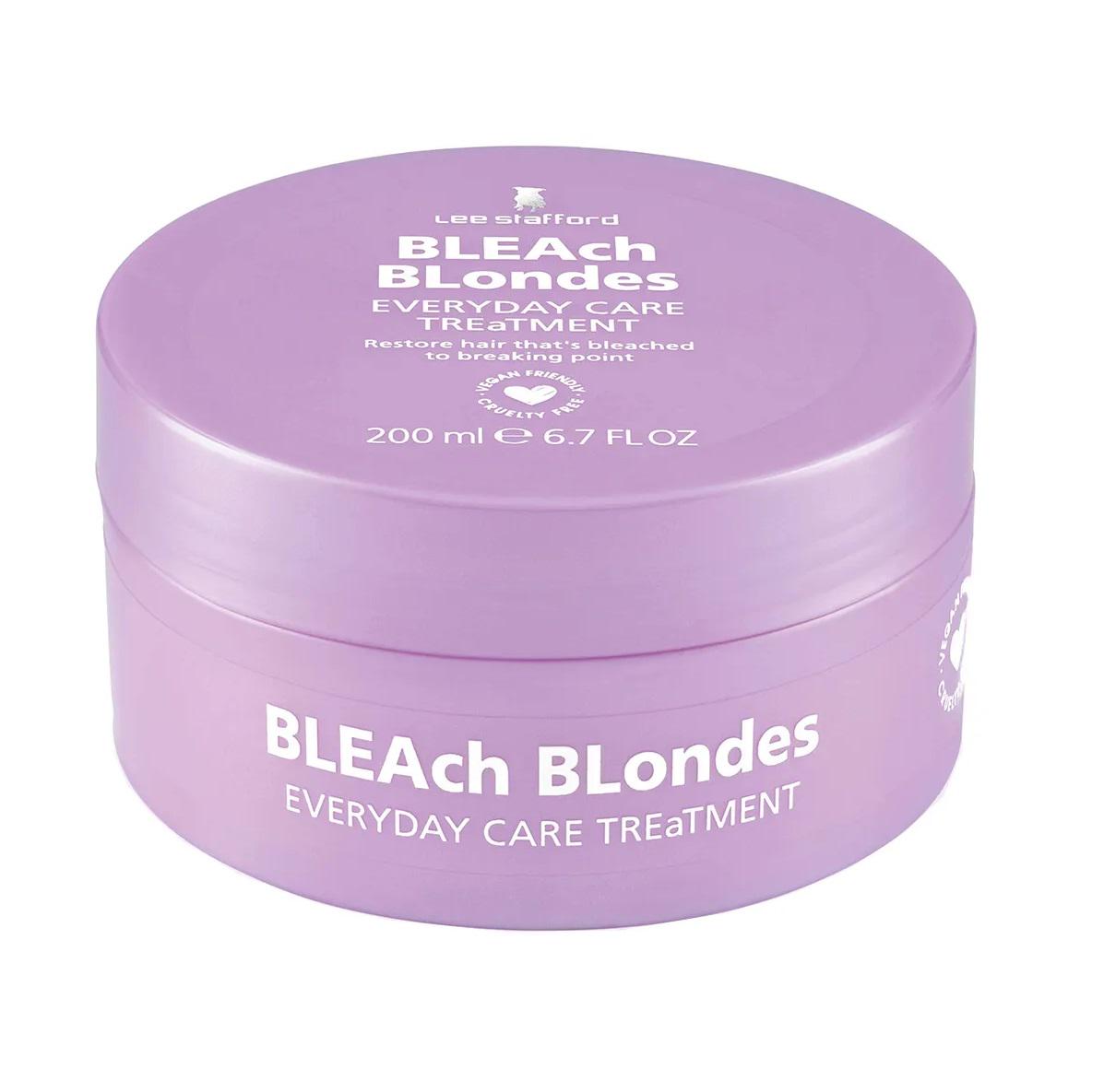 Маска для осветленных волос Lee Stafford Bleach Blondes Everyday Care Treatment Mask 200 мл (5060282705715) - фото 2