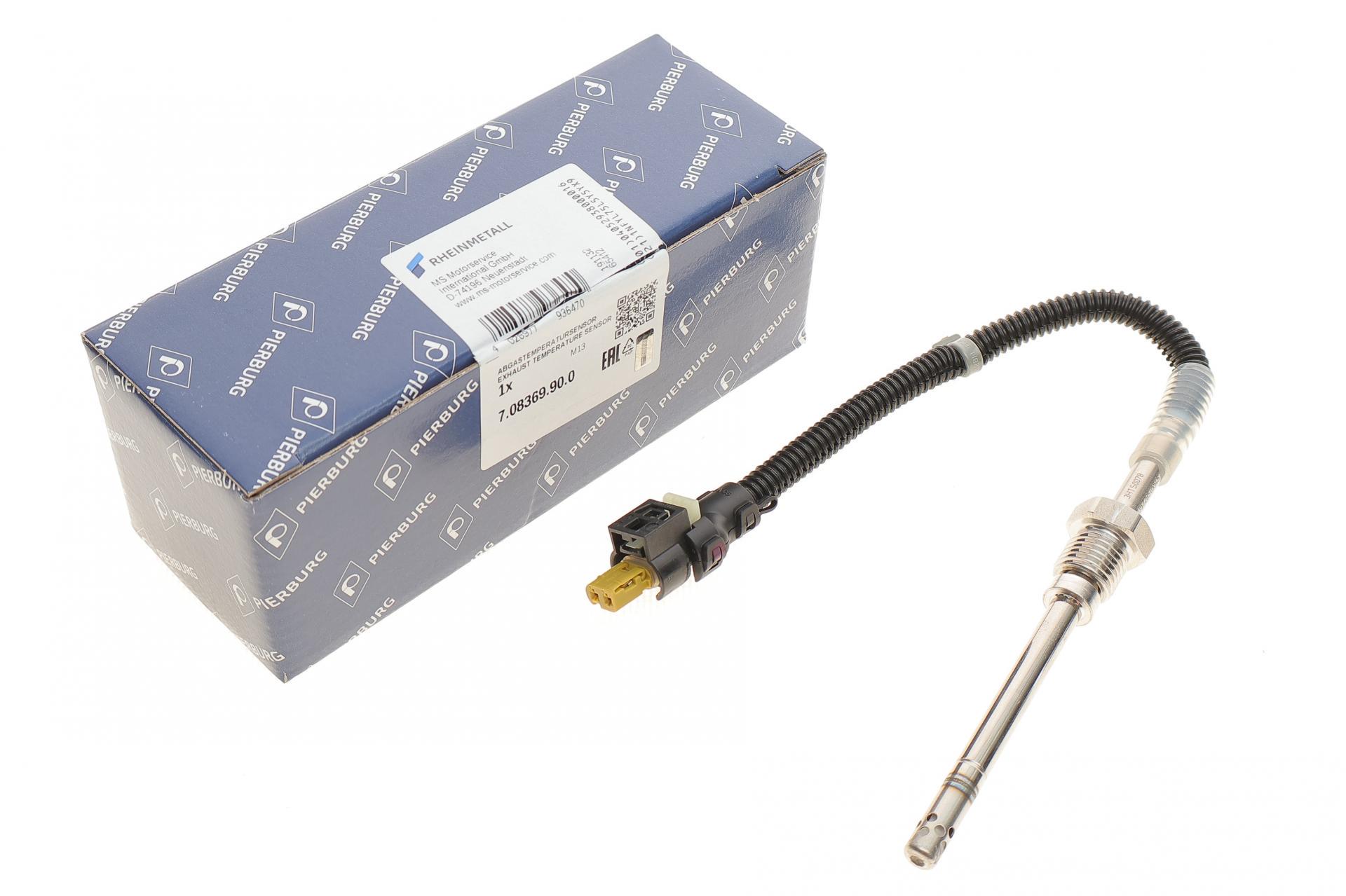 Датчик температуры ВГ перед сажевым фильтром Mercedes C-class W204/E-class W212 08-16 (7.08369.90,0)