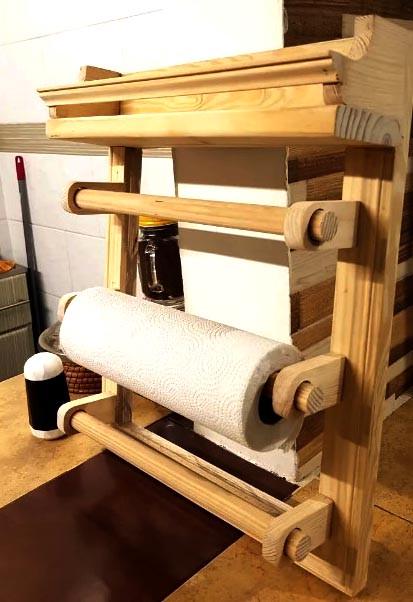 Диспенсер кухонный из дерева Балви 3 Бланже (ДСК-301801) - фото 2