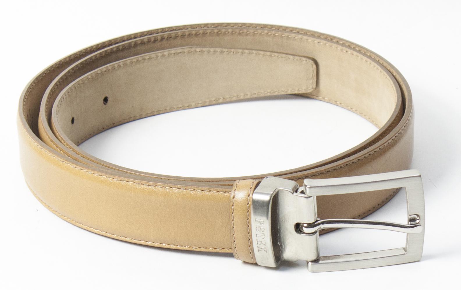 Ремень женский Petek 3060011 кожаный Бежевый