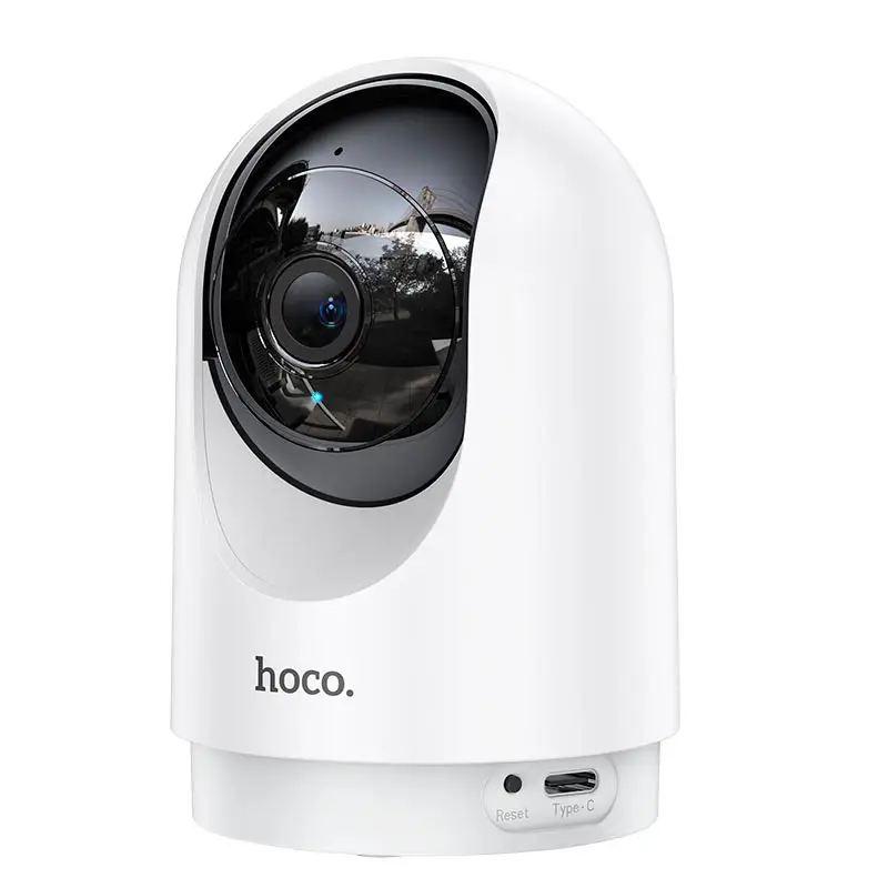 IP-камера видеонаблюдения Hoco D1 Indoor PTZ HD Camera White (6942007611657) - фото 8 IP-камера видеонаблюдения Hoco D1 Indoor PTZ HD Camera White (6942007611657) - фото 8