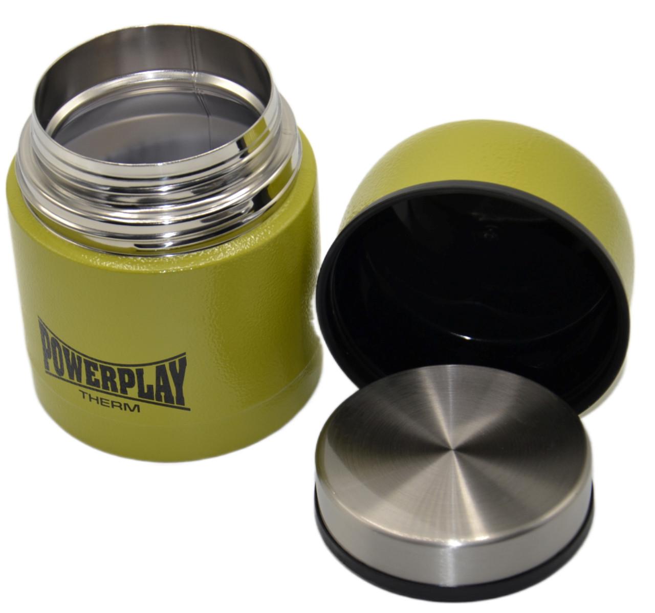 Термос харчовий PowerPlay 9003 500 мл Жовтий - фото 7 Термос харчовий PowerPlay 9003 500 мл Жовтий - фото 7