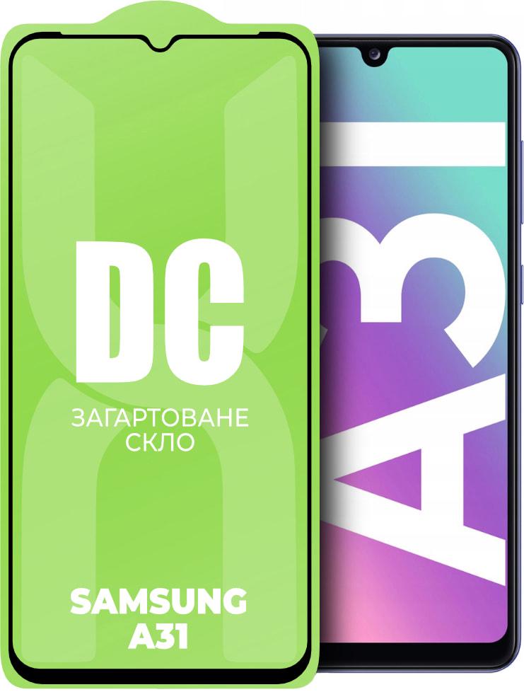 Скло захисне DC Glass Samsung Galaxy A31 A315 Full Glue (33967)