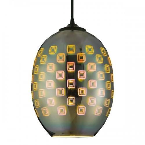 Светильник подвесной Horoz Electric SPECTRUM Е27 3D-эффект овальный (021-005-0002-010-horoz)
