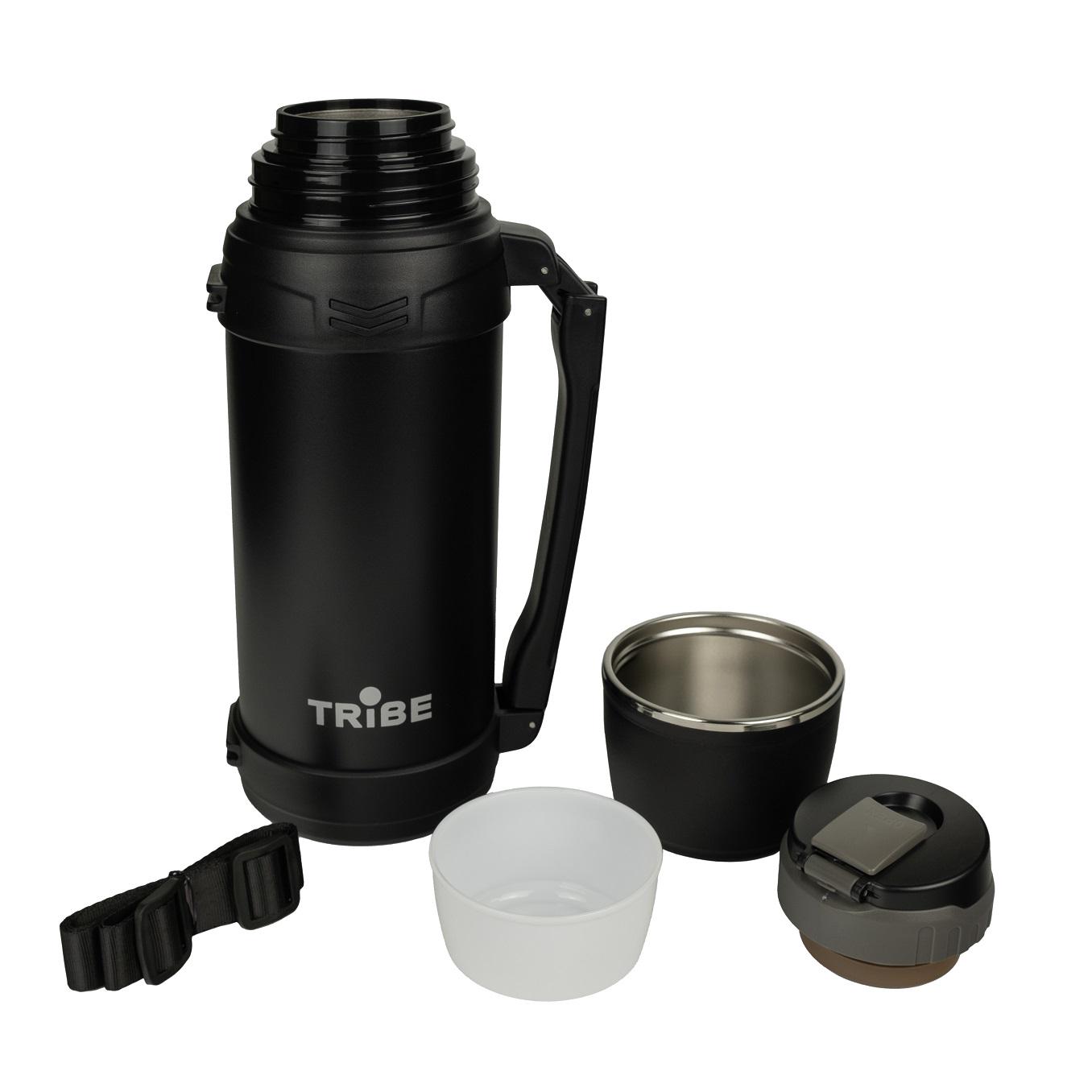 Термос с ручкой Tribe Family Line 2 л Черный (T-DG-0001-Black) - фото 8 Термос с ручкой Tribe Family Line 2 л Черный (T-DG-0001-Black) - фото 8