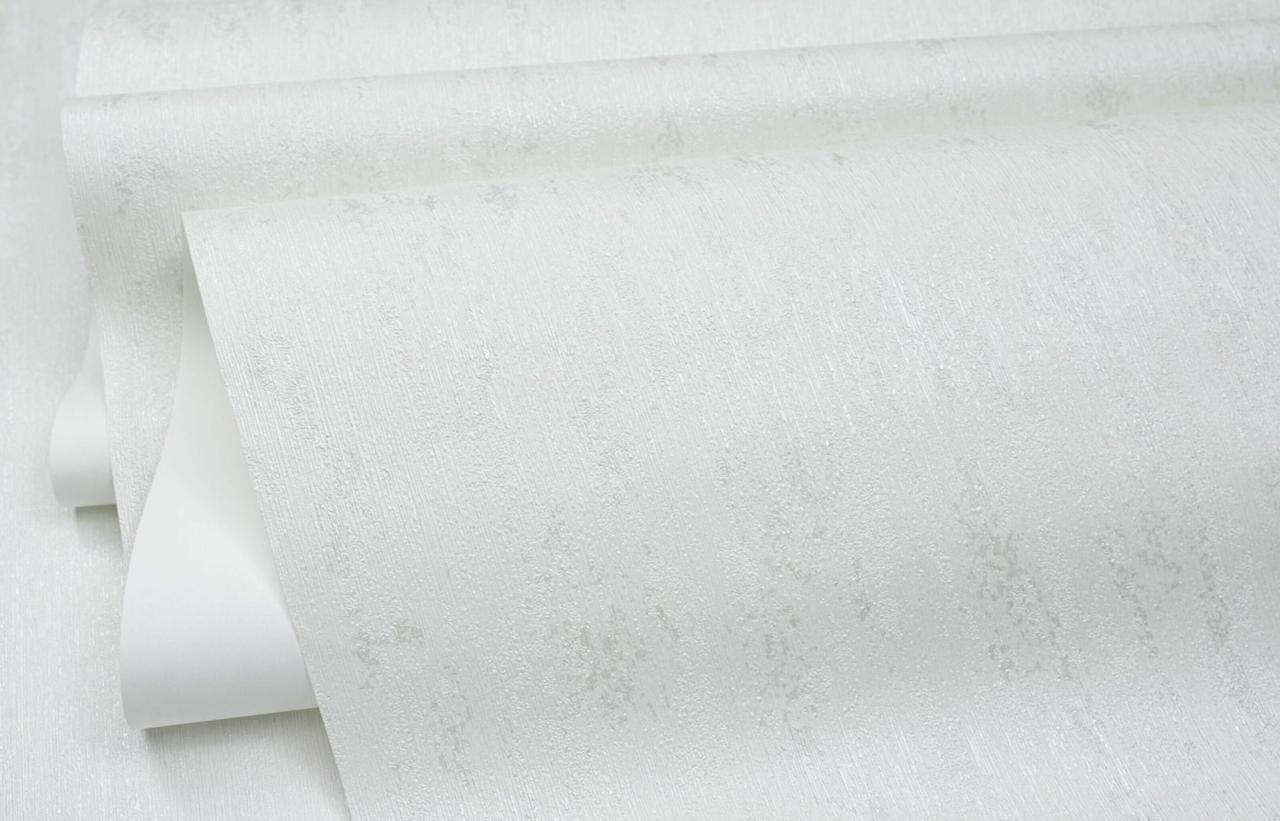 Обои флизелиновые SINTRA Leaves UNI 521151 фон винил горячего тиснения 1,06х10,05 м Серый