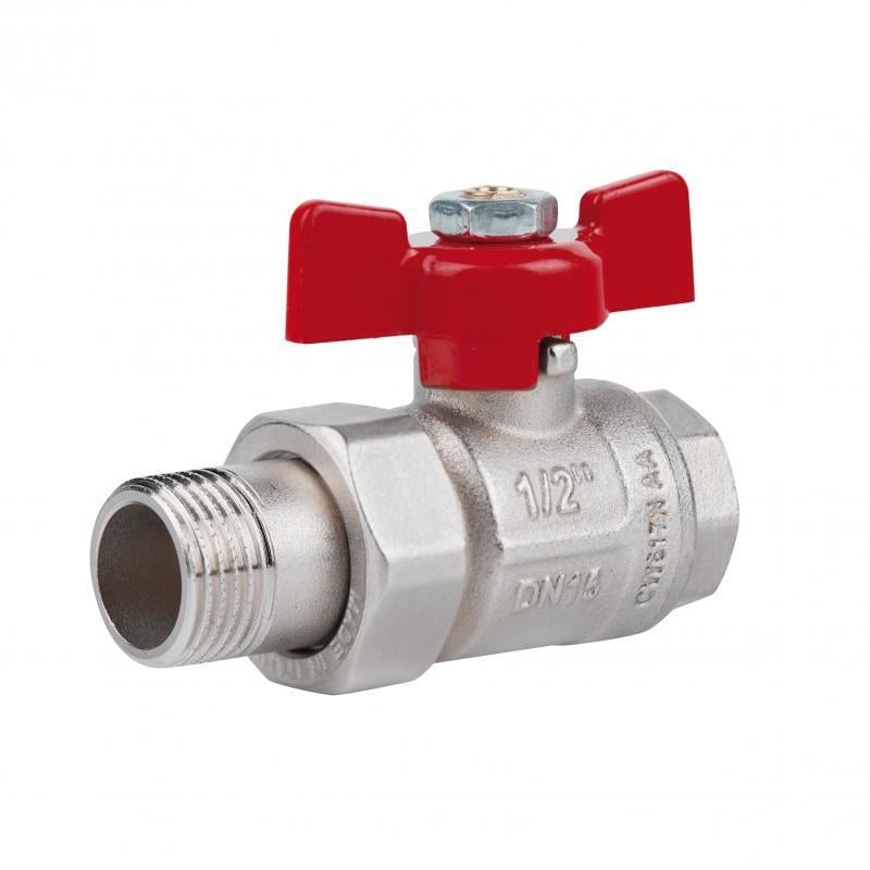 Кран шаровой Icma Американка 1/2" прямой №347